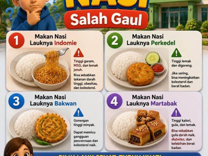 Ketika Nasi Salah Gaul